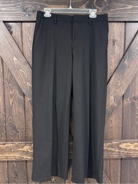 Banana republic women’s black wide leg dress pants